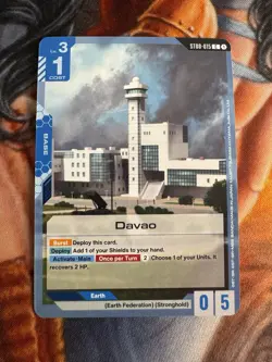 Davao - ST08-015 NM - Gundam TCG Card Game - Image 1