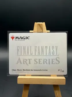 MTG Edgar Master Machinist #27 Art Series FF Gold Stamped Signature NM - Image 2