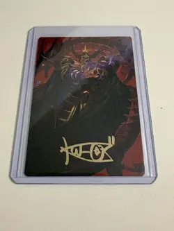 MTG Golbez,Crystal Collector Art Card (Gold-Stamped Signature) Art Series: Final - Image 1