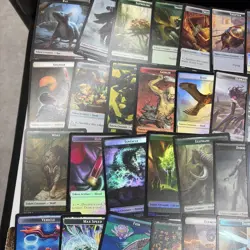 Magic the Gathering MTG 39 Tokens Most Are Double Sided A Few Foils - Image 2