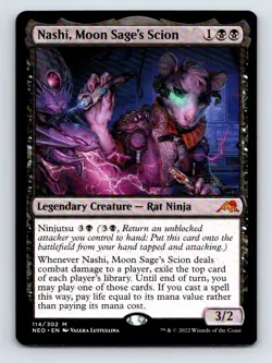 Nashi, Moon Sage's Scion M Kamigawa: Neon Dynasty 114 NM - Image 1