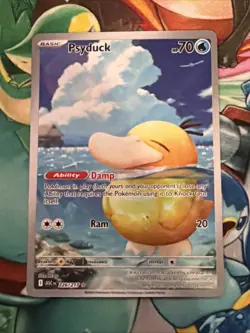 2026 Pokemon Ascended Heroes Psyduck Illustration Rare #226/217 - Image 1