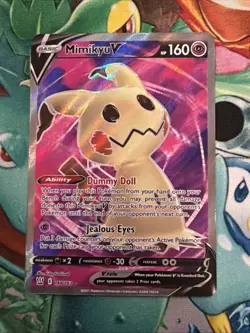 Pokemon TCG - Mimikyu V Sword & Shield - Battle Styles 148/163 NM/M - Image 1