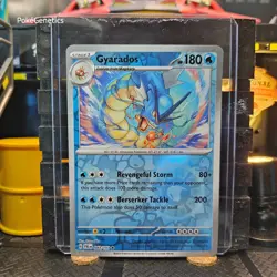 Gyarados Paldea Evolved Reverse Holo Pokemon TCG 043/193 Scarlet & Violet Rare - Image 1