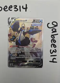Pokemon Empoleon V 146/163 Battle Styles Rapid Strike Full Art Holo - Image 1