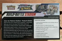 Pokemon TCG Brilliant Stars Build & Battle Stadium Box Sealed Arceus SwSh - Image 2