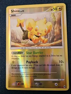 Pokemon TCG Shinx SH12 Arceus Reverse Holo Shiny - Image 1