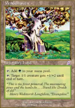 1x Pendelhaven Moderate Play MTG Magic - Kid Icarus - - Image 1