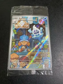 Pokemon TCG *SEALED* Vanillish 190/182 2025 Stamped Holiday Calendar Promo - NM - Image 1
