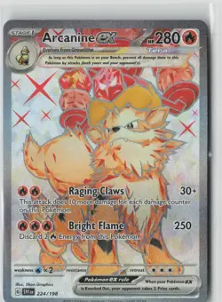 Arcanine ex - 224/198 SVI SV01: Scarlet & Violet Base Set NM - Pokemon TCG - Image 1