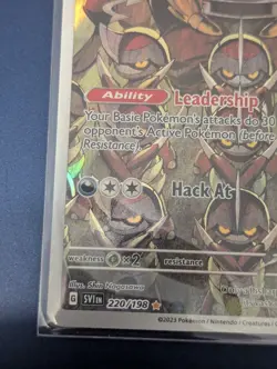 Kingambit 220/198 SV01: Scarlet & Violet Base | Full Art | Fresh Pull Pokemon - Image 5