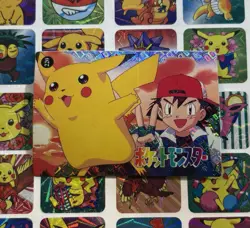 Pokemon Charizard Vintage Pocket Monsters Vending HOLO Prism Sticker 99 Nintendo - Image 2