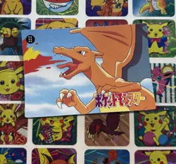 Pokemon Charizard Vintage Pocket Monsters Vending HOLO Prism Sticker 99 Nintendo - Image 5