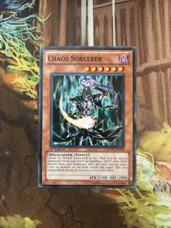 Chaos Sorcerer 1st Edition SDDC-EN014 VLP YuGiOh - Image 1
