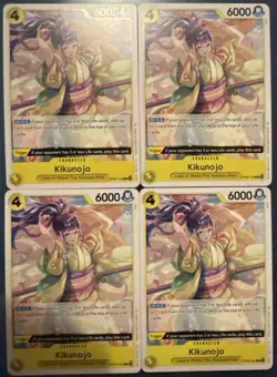Kikunojo OP06-104 Rare Wings of the Captain One Piece Near Mint - Image 1
