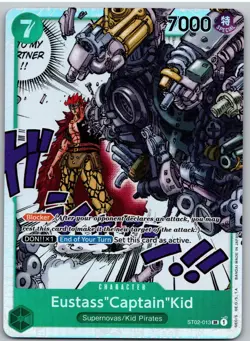 Eustass"Captain"Kid (013) ST02-013 Starter Deck 2: Worst Generation One Piece NM - Image 1