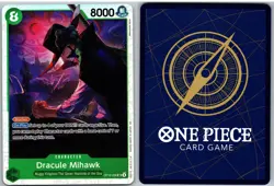 Dracule Mihawk OP12-030 Super Rare Legacy of the Master One Piece NM - Image 3