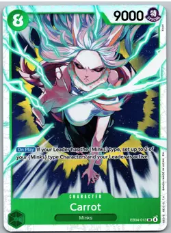 Carrot EB04-013 Super Rare The Azure Sea's Seven One Piece NM - Image 1