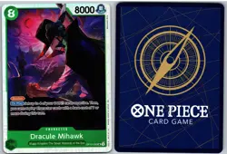 Dracule Mihawk OP12-030 Super Rare Legacy of the Master One Piece NM - Image 3