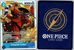Kouzuki Oden ST22-005 Super Rare Starter Deck 22: Ace & Newgate One Piece NM - Image 3