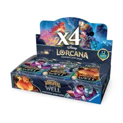 Disney Lorcana TCG: Whispers in the Well 4 Booster Box Sealed Case - Image 2