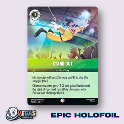 Stand Out - 213/204 Epic Holofoil Fabled NM Disney Lorcana - Image 1