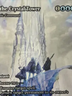 Mtg Final Fantasy To The Crystal Tower Cryptic Command Rare Nm # 0029 - Image 2