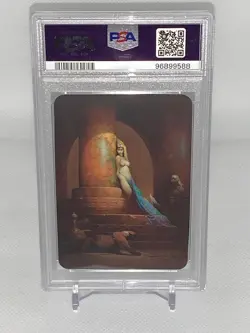Sorcery Contested Realm: Alpha Courtesan Thais Foil PSA 9 - Image 2