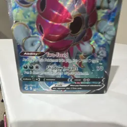 Pokemon Hoopa V Full Art Ultra Rare Holo 253/264 Fusion Strike 220 HP TCG Card - Image 3