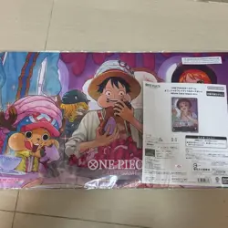 ONE PIECE Card Game Official Playmat Whole Cake Island Arc w/ Nami Promo Leader - Image 1