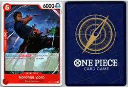 Roronoa Zoro OP11-016 A Fist of Divine Speed Release Event Cards One Piece NM - Image 3