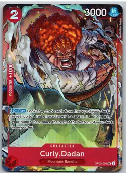 Curly.Dadan Premium Card Collection OP02-005 One Piece - Image 1
