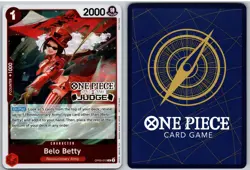 Belo Betty (Judge Pack Vol. 3) OP05-015 One Piece Promotion Cards One Piece NM - Image 3