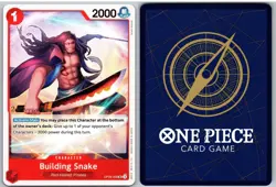 Building Snake OP09-008 2nd Anniversary Tournament Cards One Piece - Image 3