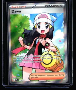 2025 Mega Evolution - Phantasmal Flames Dawn #118 Full Art Holo Pokemon Card - Image 1