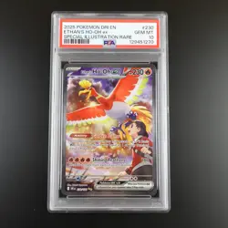 PSA 10 Ethan's Ho-Oh ex 230/182 Pokemon Destined Rivals Full Art Graded Card - Image 1