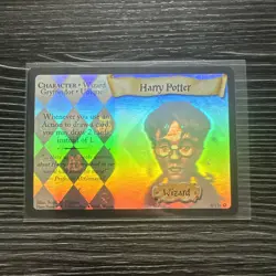 2001 WOTC Harry Potter TCG - Harry Potter 8/116 Rare Holo Foil - Base Set Card - Image 1