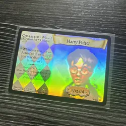 2001 WOTC Harry Potter TCG - Harry Potter 8/116 Rare Holo Foil - Base Set Card - Image 5