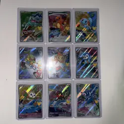9 First partner illustration collections Card pokemon - Image 1