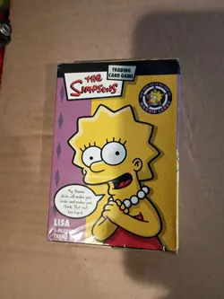 2003 WOTC The Simpsons Trading Card Game Theme 1-player Deck LISA - Image 1