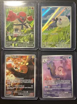 Pokemon TCG 16 Card Lot Full Art Ex Perfect Order Phantasmal Flames Journey Toge - Image 1
