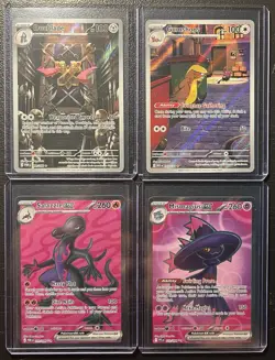 Pokemon TCG 16 Card Lot Full Art Ex Perfect Order Phantasmal Flames Journey Toge - Image 3