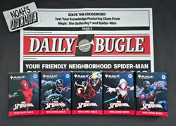 SDCC 2025 Magic The Gathering x Marvel Spider-Man Complete 5 Deck Set w/ Playmat - Image 1