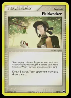 Pokemon Card Legend Maker Fieldworker 73/92 Uncommon - Image 1