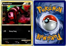 Pokemon Card - Houndour 53/90 HGSS Undaunted Common Lightly Played - Image 3