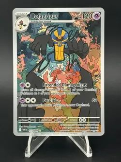 Cofagrigus 123/086 White Flare Illustration Rare Card NM Nearmint Pokemon TCG - Image 1