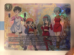 Dragon Ball Super Card Game - EB1-68 SCR - Heroines' Lineage *Near Mint* B - Image 1