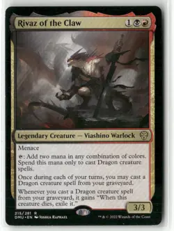 Rivaz of the Claw Normal R Dominaria United 215 NM - Image 1