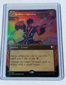 Redirect Lightning Foil (Showcase) Avatar: The Last Airbender - Image 2