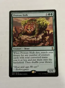 Protean Hulk R Ravnica Allegiance Guild Kits 83 magic the gathering ships free - Image 1
